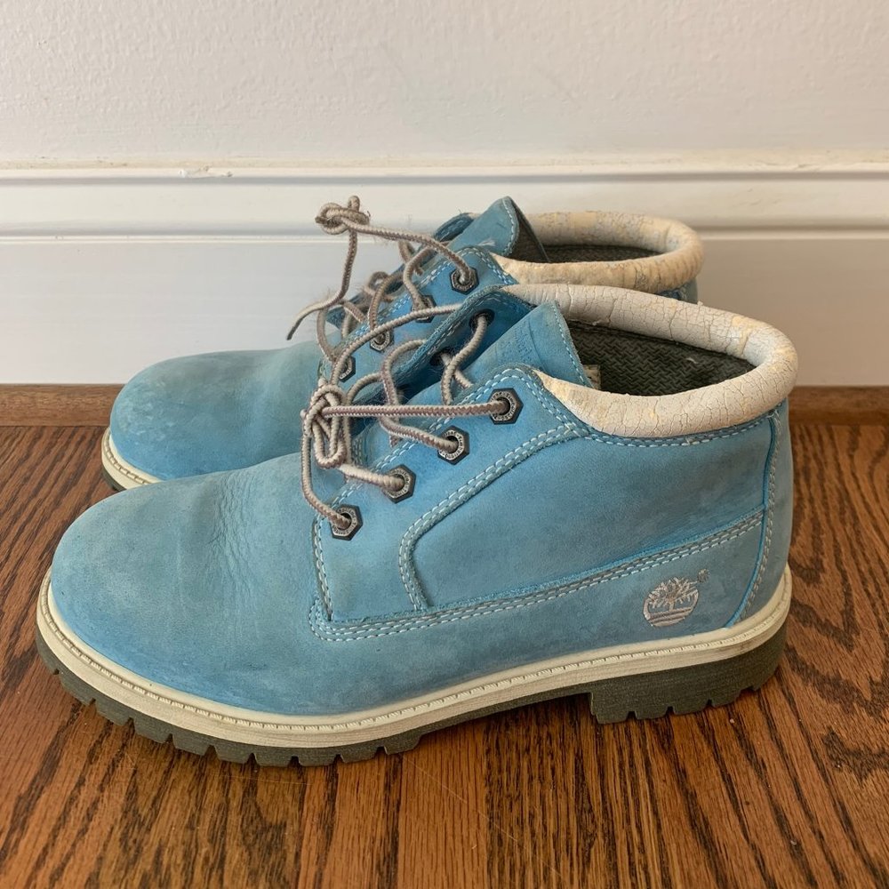 Blue timberlands